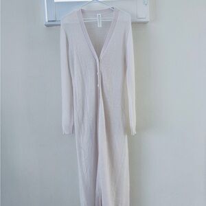 ALO Yoga Cream Cashmere cardigan